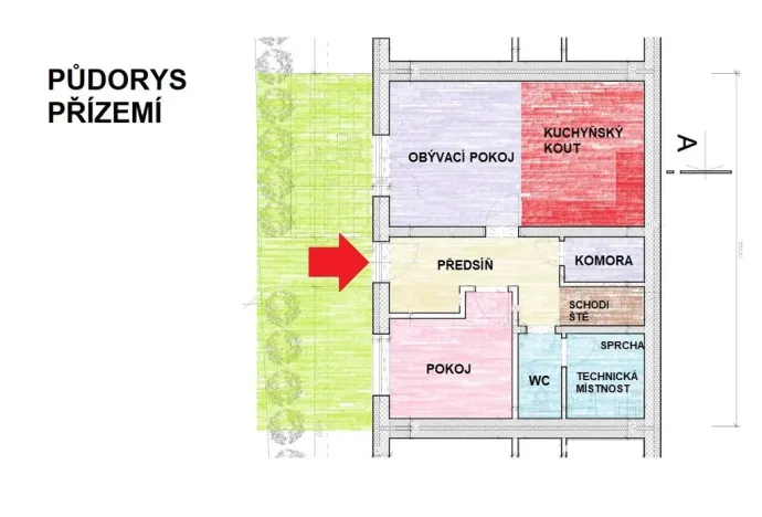 Prodej bytu 4+kk, Stochov, náměstí u dubu, 96 m2