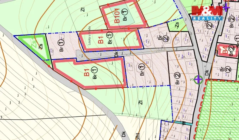 Prodej pozemku pro bydlení, Nesovice, 1626 m2