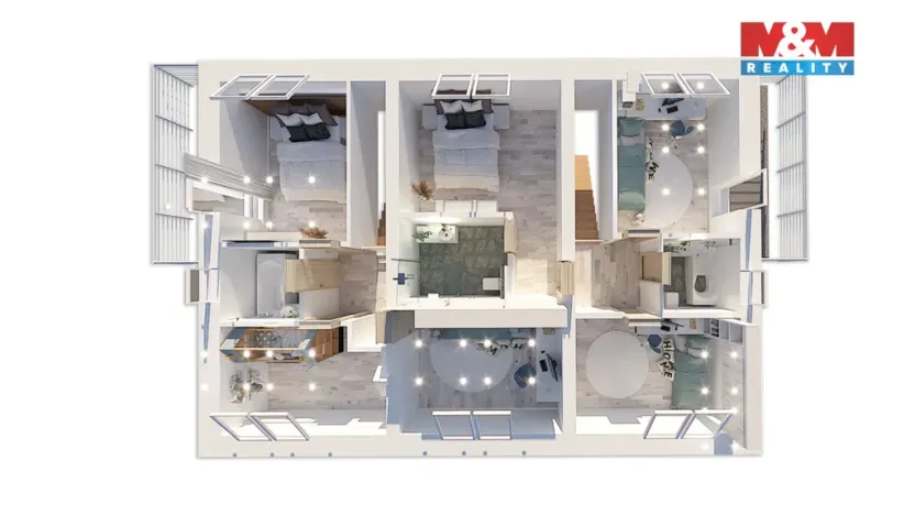 Prodej rodinného domu, Říčany - Voděrádky, 119 m2