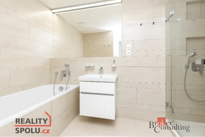 Pronájem bytu 3+kk, Praha - Michle, U michelského mlýna, 85 m2