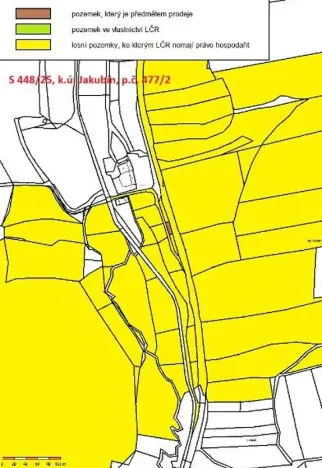 Prodej lesa, Častrov, 144 m2