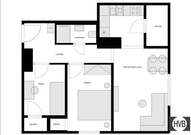 Prodej bytu 3+1, Praha - Nusle, U Svépomoci, 65 m2