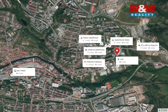 Prodej bytu 3+1, Třebíč - Nové Dvory, Novodvorská, 70 m2