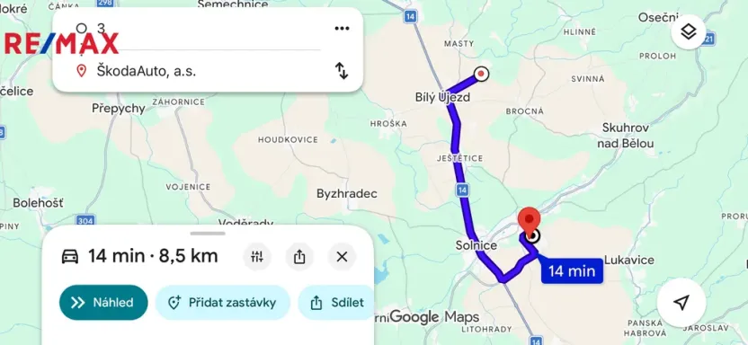 Prodej pozemku pro bydlení, Bílý Újezd, 3550 m2