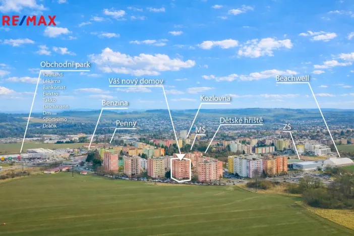 Prodej bytu 3+1, Pelhřimov, Táborská, 61 m2