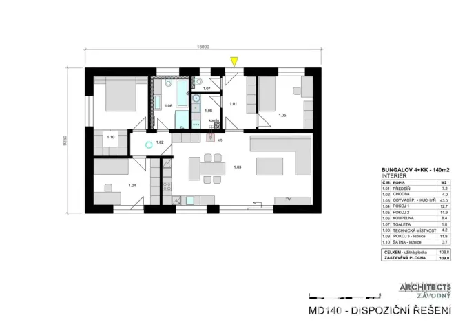 Prodej rodinného domu, Vojkov, 93 m2