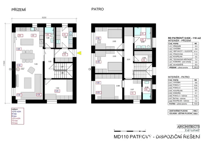 Prodej rodinného domu, Vojkov, 93 m2