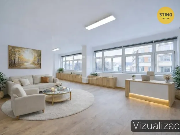 Pronájem kanceláře, Zlín, třída Tomáše Bati, 108 m2
