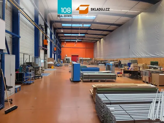 Pronájem skladu, Střítež, 2996 m2