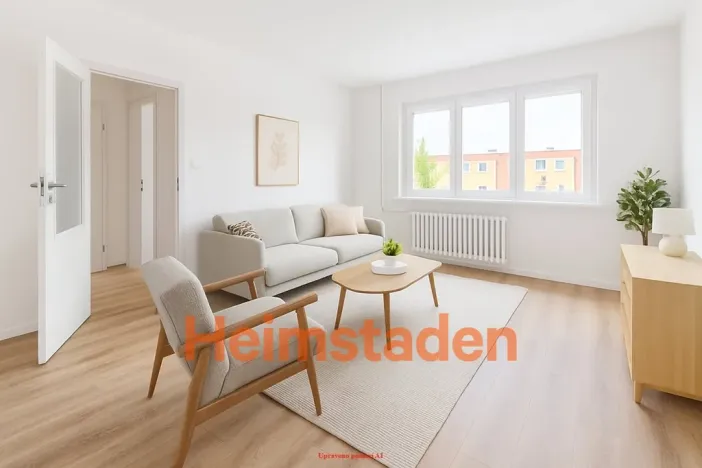 Pronájem bytu 2+1, Karviná - Ráj, Školská, 53 m2