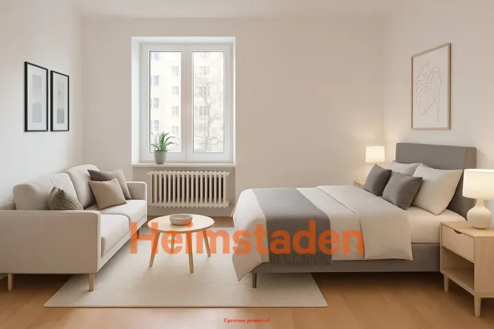 Pronájem bytu 1+1, Ostrava - Moravská Ostrava, Ostrčilova, 37 m2