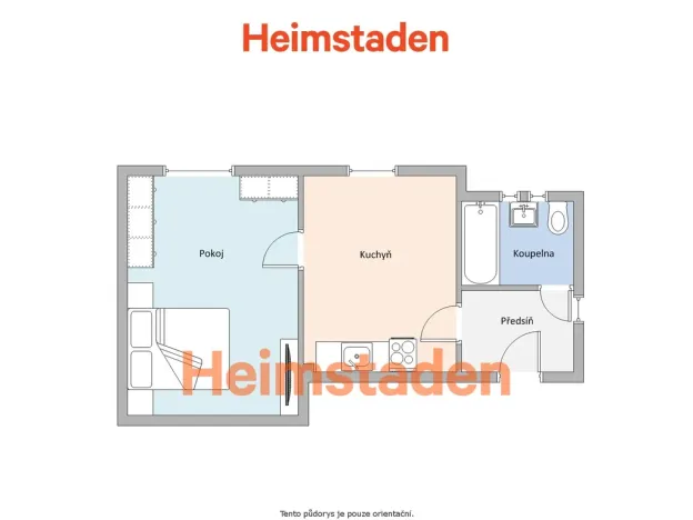 Pronájem bytu 1+1, Ostrava - Moravská Ostrava, Nedbalova, 45 m2