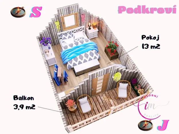 Prodej chaty, Jaroměřice nad Rokytnou, K Ráji, 27 m2