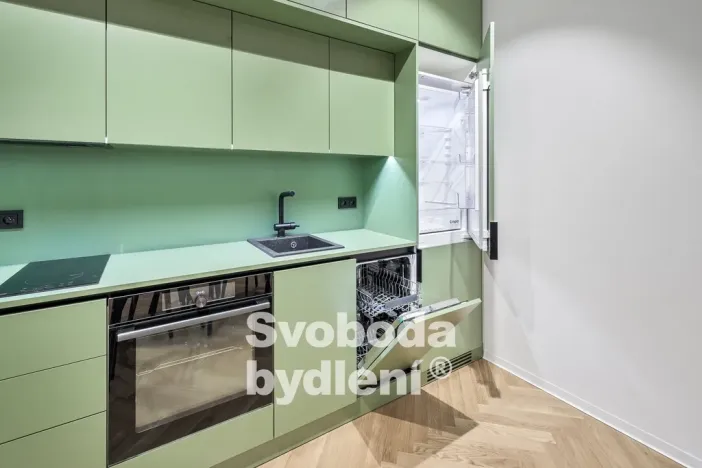 Pronájem bytu 1+kk, Praha - Dejvice, Heinemannova, 49 m2