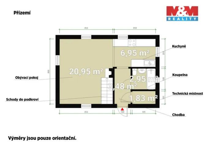 Prodej rodinného domu, Čím, 70 m2
