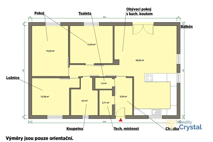 Prodej rodinného domu, Tři Sekery, 110 m2