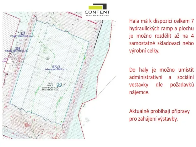 Pronájem výrobních prostor, Kožichovice, Žďárského, 1000 m2