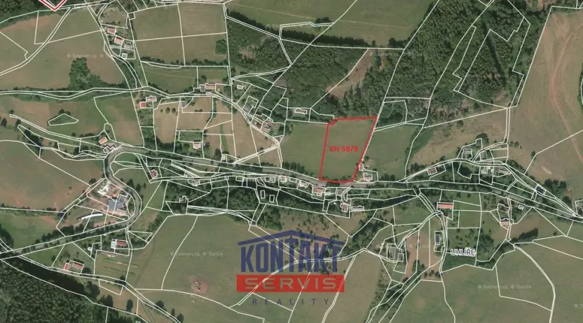 Prodej pozemku pro bydlení, Lázně Bělohrad - Uhlíře, 9218 m2