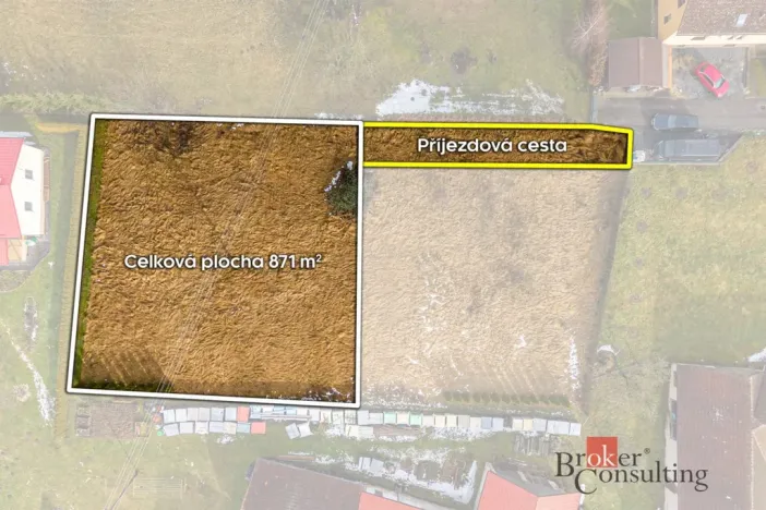 Prodej pozemku pro bydlení, Moravec, 939 m2