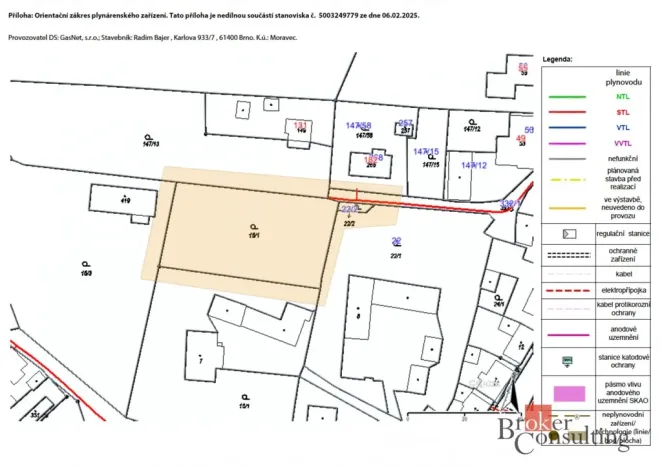 Prodej pozemku pro bydlení, Moravec, 939 m2