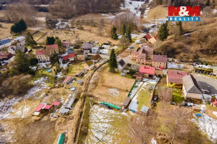 Prodej zahrady, Chodová Planá - Michalovy Hory, 1740 m2