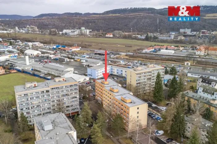 Pronájem bytu 2+kk, Králův Dvůr, Pod Hájem, 40 m2