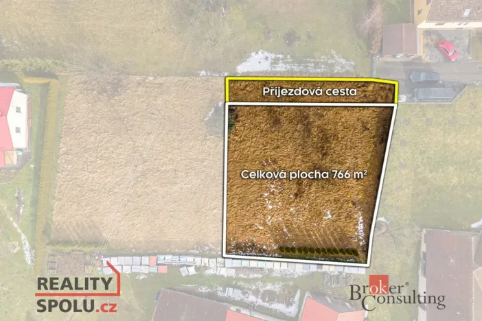 Prodej pozemku pro bydlení, Moravec, 834 m2