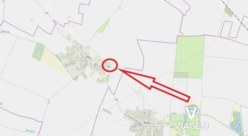 Prodej podílu pozemku pro bydlení, Čilec, 337 m2