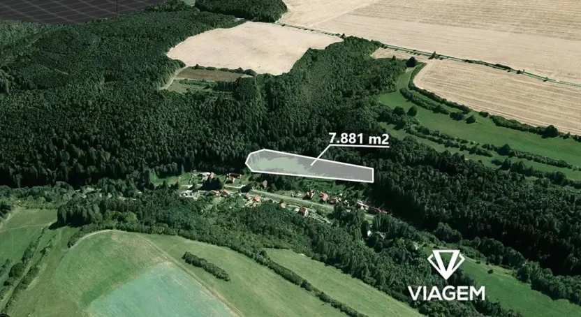 Prodej pole, Lašovice, 7881 m2