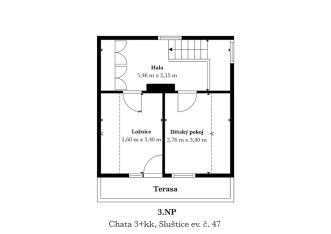 Prodej pozemku pro bydlení, Sluštice, 384 m2