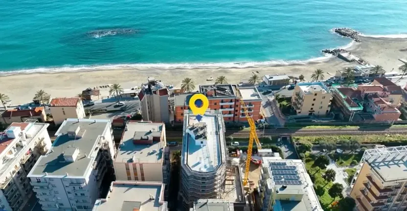 Prodej bytu 2+kk, Pietra Ligure, Itálie, 50 m2