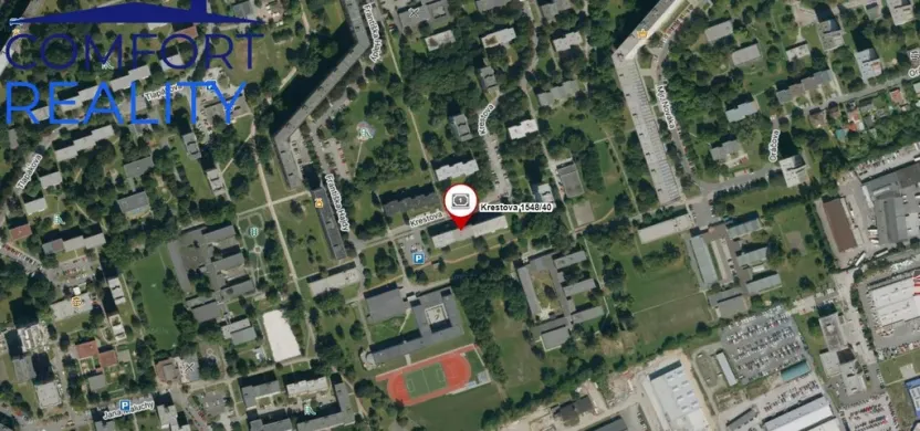 Pronájem bytu 1+1, Ostrava - Hrabůvka, Krestova, 38 m2