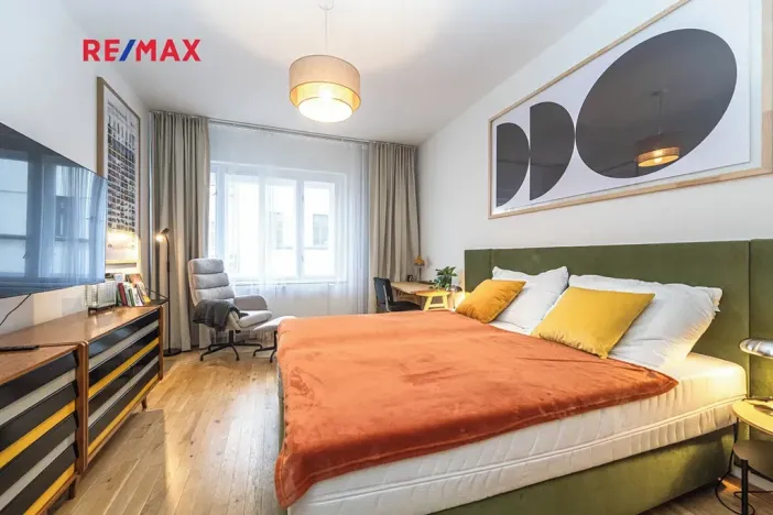 Pronájem bytu 3+kk, Praha - Žižkov, Milíčova, 75 m2