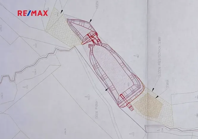 Prodej rybníku, Ondřejov, 8264 m2