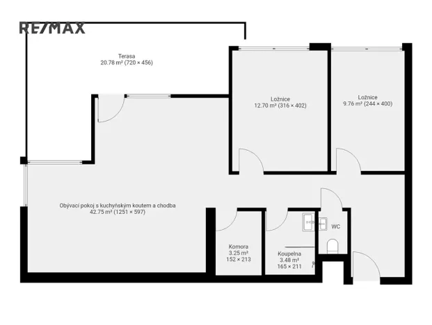Prodej bytu 3+kk, Beroun, Na Veselou, 73 m2