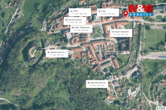 Prodej bytu 2+1, Nové Hrady, Česká, 50 m2