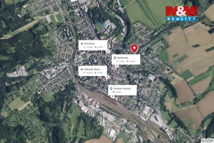 Pronájem rodinného domu, Česká Třebová, Lidická, 58 m2