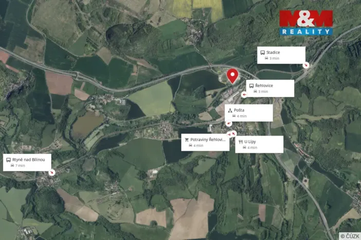 Pronájem garáže, Řehlovice - Hliňany, 81 m2