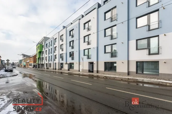 Pronájem bytu 1+kk, Brno - Židenice, Táborská, 37 m2