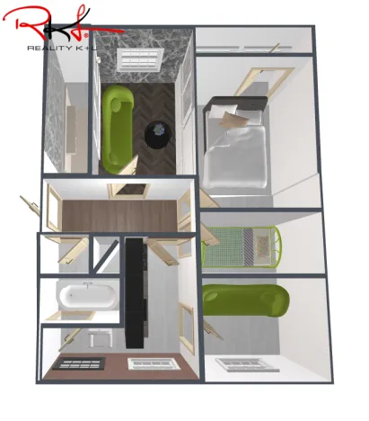 Prodej bytu 4+1, Lovosice, Osvoboditelů, 78 m2