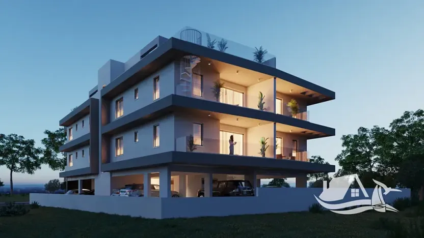 Prodej bytu 1+1, Larnaka, Kypr, 42 m2