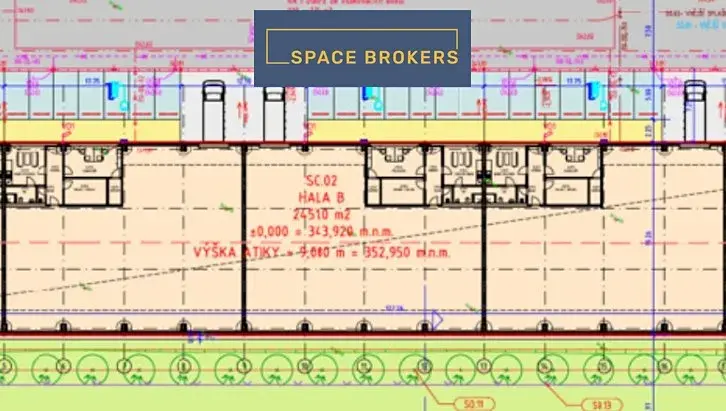 Pronájem skladu, Tuchoměřice, 390 m2