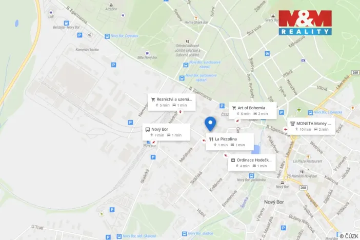 Pronájem bytu 2+kk, Nový Bor, Mařákova, 48 m2