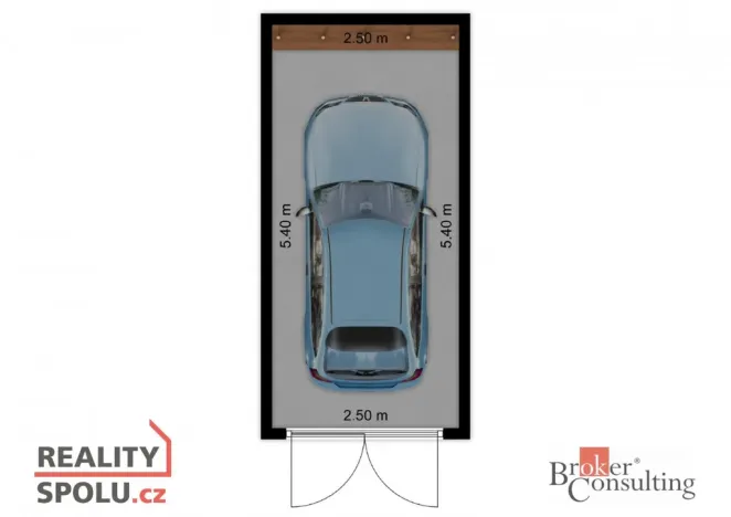 Prodej garáže, Praha - Dejvice, Na Fišerce, 14 m2