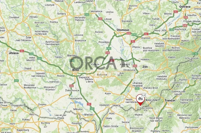 Prodej podílu louky, Nová Lhota, 377 m2