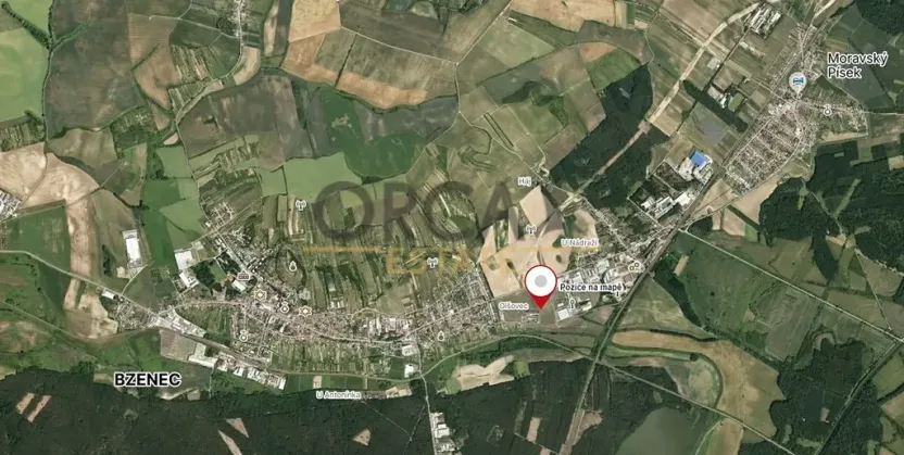 Prodej komerčního pozemku, Bzenec, 523 m2