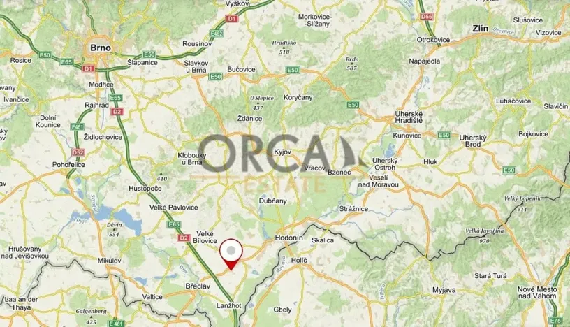 Prodej pole, Hrušky, 9415 m2