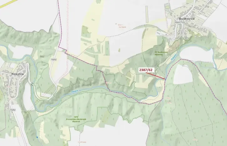 Dražba pozemku, Ivančice, 88 m2