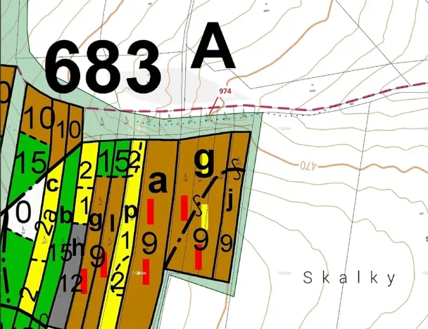 Dražba lesa, Vesce, 260 m2