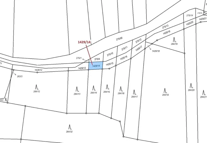 Dražba pozemku, Milavče, 80 m2